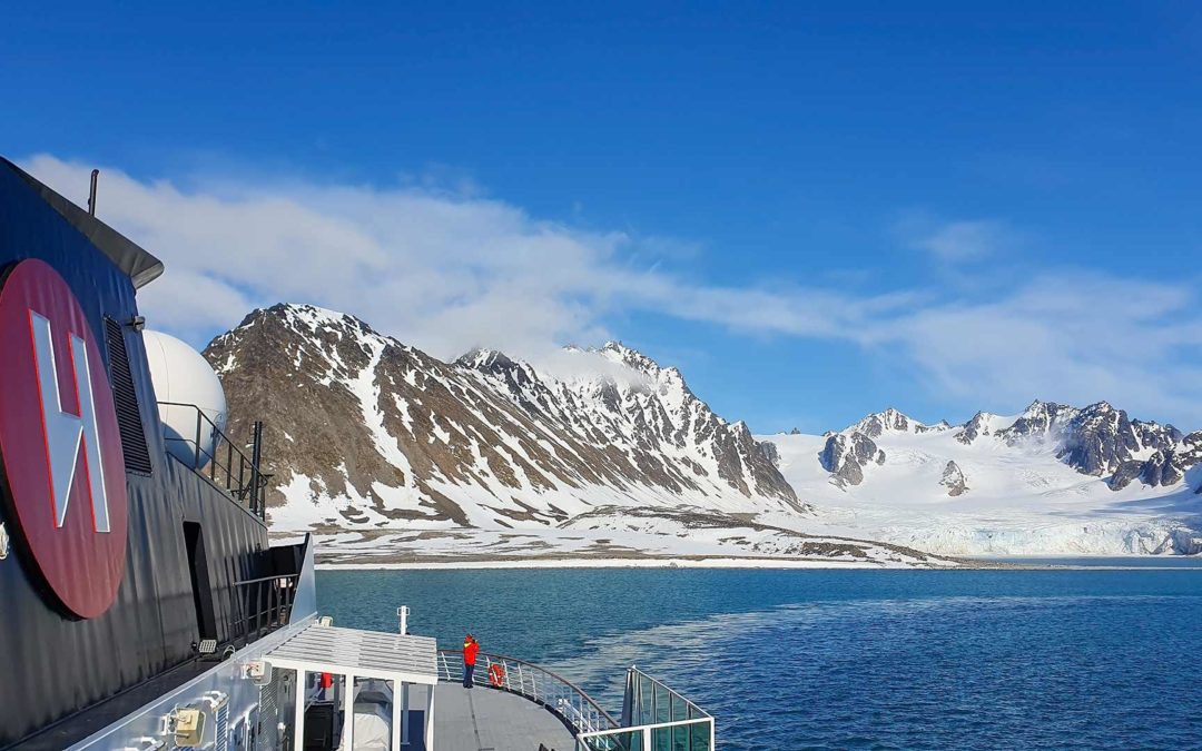 Expeditie Cruise naar Svalbard: Deel 7 – Frambukta: de eerste ijsbeer!